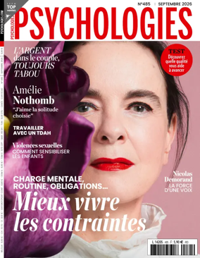 Cover of Psychologies (France)