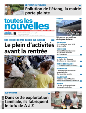 Cover of Toutes les Nouvelles (Rambouillet / Chevreuse)