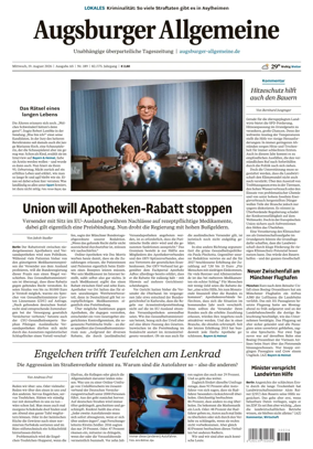 Cover of Augsburger Allgemeine (Ausgabe Stadt)