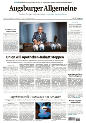 Cover of Augsburger Allgemeine (Land West)