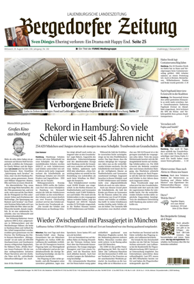 Cover of Bergedorfer Zeitung
