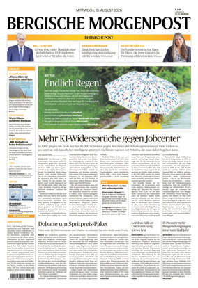 Cover of Bergische Morgenpost Wermelskirchen/Huckeswagen/Radevormwald