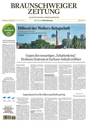 Cover of Braunschweiger Zeitung (Peine)