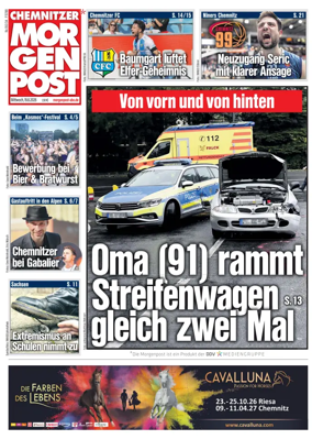 Cover of Chemnitzer Morgenpost