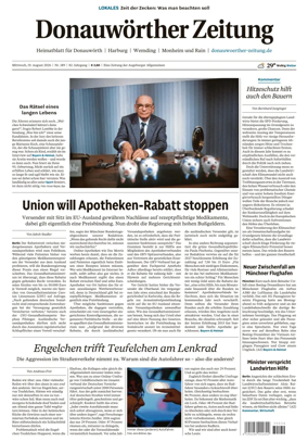 Cover of Donauwoerther Zeitung