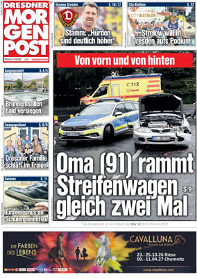 Cover of Dresdner Morgenpost
