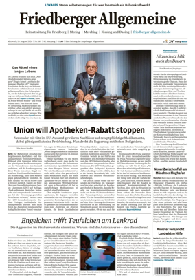 Cover of Friedberger Allgemeine