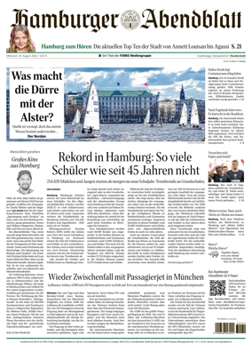 Cover of Hamburger Abendblatt (Norderstedt)