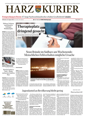 Cover of Harz Kurier