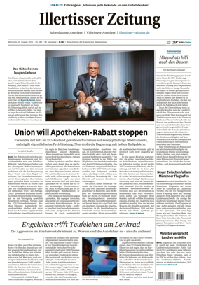 Cover of Illertisser Zeitung
