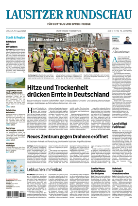 Cover of Lausitzer Rundschau