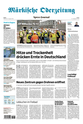 Cover of Markische Oderzeitung Erkner