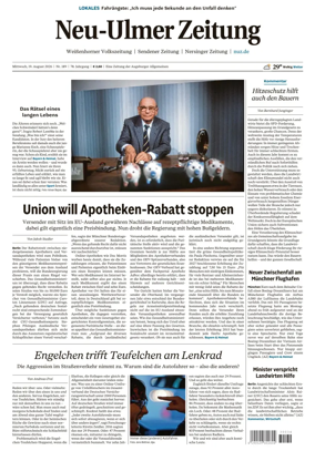 Cover of Neu-Ulmer Zeitung