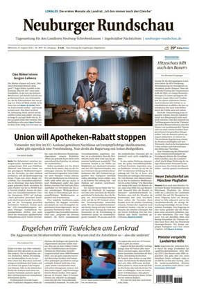 Cover of Neuburger Rundschau