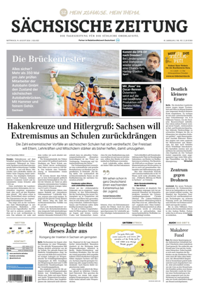 Cover of Sachsische Zeitung (Lobau-Zittau)