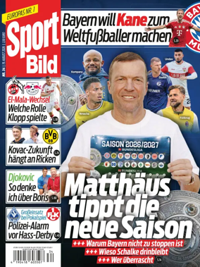 Cover of Sport BILD