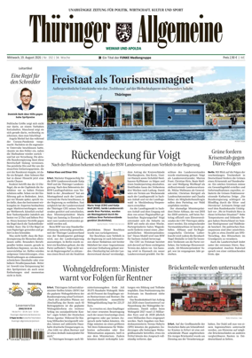 Cover of Thuringer Allgemeine (Apolda)