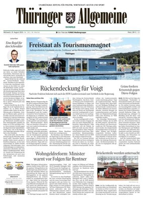 Cover of Thuringer Allgemeine (Eichsfeld)