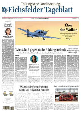 Cover of Thuringische Landeszeitung (Eichsfeld)