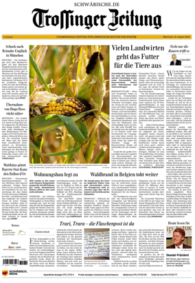 Cover of Trossinger Zeitung