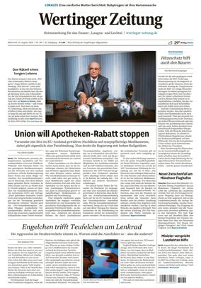Cover of Wertinger Zeitung