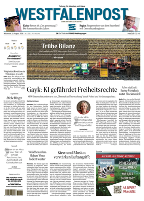 Cover of Westfalenpost (Balve)