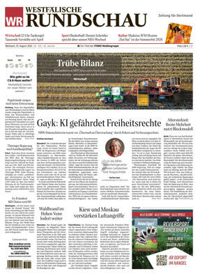 Cover of Westfalische Rundschau (Dortmund-Sud II)