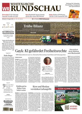 Cover of Westfalische Rundschau (Ennepetal)