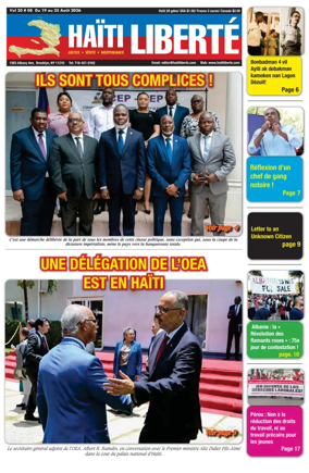Cover of Haiti Liberte