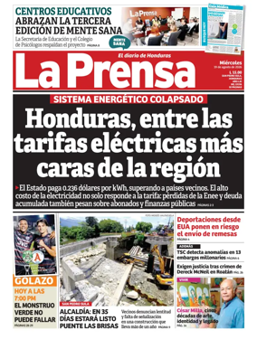 Cover of Diario La Prensa