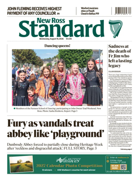 Cover of New Ross Standard