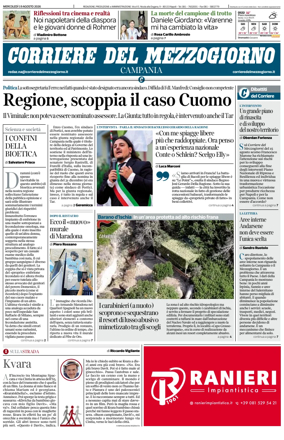 Cover of Corriere del Mezzogiorno (Campania)