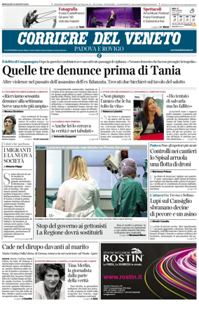 Cover of Corriere del Veneto (Padova e Rovigo)