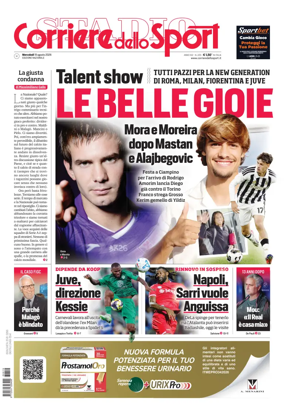 Cover of Corriere dello Sport (Nazionale)