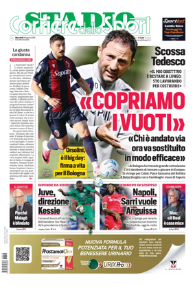 Cover of Corriere dello Sport Stadio (Bologna)