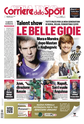 Cover of Corriere dello Sport