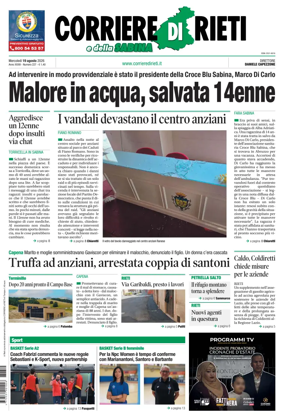 Cover of Corriere di Rieti