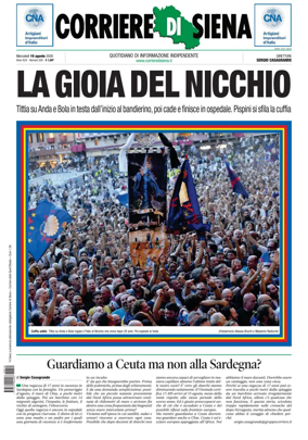 Cover of Corriere di Siena
