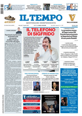 Cover of Il Tempo (Nazionale)