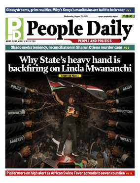 Cover of People Daily ePaper