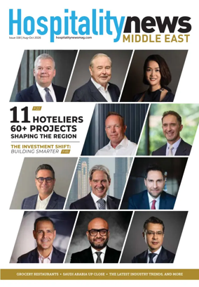 Cover of Hospitality News Middle East