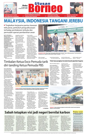 Cover of Utusan Borneo (Sabah)