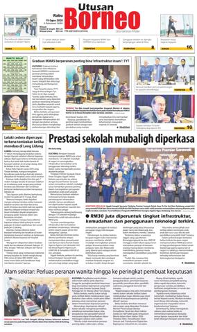 Cover of Utusan Borneo (Sarawak)