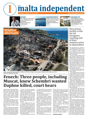 Cover of Malta Independent