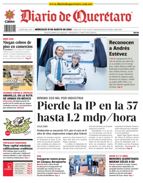 Cover of Diario de Queretaro
