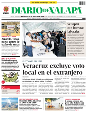 Cover of Diario de Xalapa