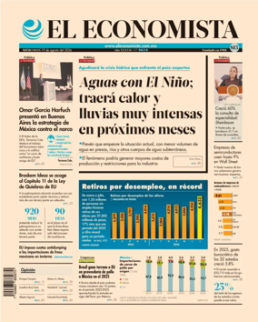 Cover of El Economista (Mexico)