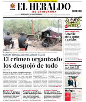 Cover of El Heraldo de Chihuahua