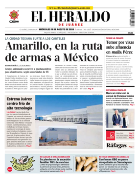 Cover of El Heraldo de Juarez