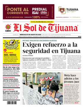 Cover of El Sol de Tijuana